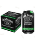 Jack Daniel's Tennessee Whiskey, Ginger Ale Cocktail - 4pk/355ml Cans