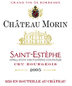 2014 Château Morin - St. Estephe Cru Bourgeois (750ml)