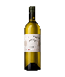2019 Chateau Cheval Blanc 'Le Petit Cheval' Saint-Emilion Blanc