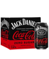 Jack Daniels & Coke Zero (4pk cans)