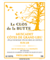 Eric Chevalier - Muscadet Côtes de Grand Lieu Sur Lie Le Clos de la Butte