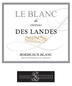 2022 Chateau des Landes - Bordeaux Blanc