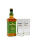 Jack Daniels - Branded Glasses & Tennessee Apple Whiskey Liqueur 70CL