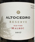2017 Altocedro Malbec Reserve