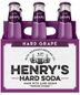 Henry's Hard Grape Soda 6pk 12oz Bottles