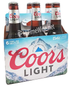 Coors Light 12oz 6 Pack Bottles