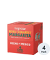 Reyes Y Cobardes Margarita 4pk 12oz Made With Tequila