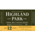 Highland Park 12 yr 750ml