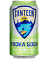 Canteen Vodka Soda - Cucumber Mint 4pkc (4 pack 12oz cans)