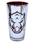 Arkansas Razorback Pint Lasercut Glass