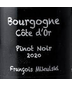 2020 Francois Mikulski Bourgogne Cote d'Or Rouge