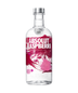 Absolut Raspberry Flavored Vodka Raspberri 80 750 ML