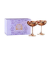 Elyx Copper Tiny Tini Coupe Gift Set