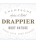 Champagne Drappier Brut Nature Pinot Noir Zero Dosage French Sparkling Wine 750 mL