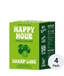 Happy Hour Sharp Lime 4pk 12oz