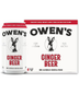 Owen's Ginger Beer Non-Alcoholic 4x250mL Can 4-Pack