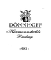 2023 Dönnhoff Riesling Niederhäuser Hermannshöhle GG