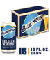 Blue Moon Brewing Co - Blue Moon Belgian White 15 pk (15 pack 12oz cans)