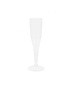 True Brands - Party Plastic Champagne Flutes 12 Count