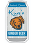 Kure's Craft Beverage Co - Ginger Beer (6 pack cans)
