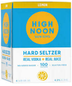 Seltzer High Noon Lemon 4 pack Vodka & Soda 355ml cans