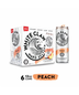 White Claw Hard Seltzer - Peach (6 pack cans)