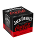 Jack Daniels Can Coca Cola Zero 4pk (4 pack 355ml cans)
