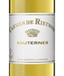 2015 Rieussec Sauternes Carmes de Rieussec 375ml