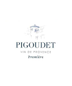 2022 Pigoudet - Coteaux d&#x27;Aix En Provence Premiere Rose