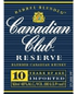 Canadian Club Canadian Whisky Reserve 10 Year 750ml