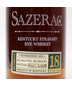 2009 Sazerac 18 Year Old Straight Rye Whiskey, Kentucky, USA [ ] 21L2327