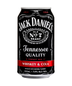 Jack Daniel's Whiskey & Cola Cocktail Ready To Drink 12oz 4 Pack Cans