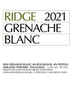 2021 Ridge Vineyards - Adelaida Vineyard Grenache Blanc (750ml)