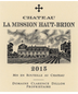 2015 Chateau La Mission Haut-brion Pessac-leognan 750ml