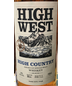High West Distillery High Country American Single Malt