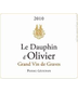 Le Dauphin d'Olivier Rouge - Pessac-Leognan (750ml)