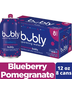 Bubly Blueberry Pomegranate Sparkling Water 8pk