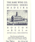 Rare Wine Company Historic Series Madeira Boston Bual Special Reserve