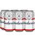 Anheuser-Busch - Budweiser Regular Cans (6 pack cans)