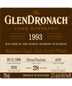 1993 Glendronach 28 Year Old Cask #4197 Single Malt Scotch Whisky 700ml