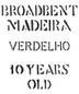 2010 Broadbent Madeira Verdelho Year 750ml