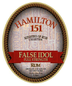 Hamilton False Idol 151 Full Strength Rum (1 Liter)