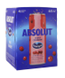 Absolut Ocean Spray Vodka Cranberry Variety 4 Pack Cans / 4-355mL