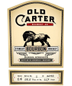 Old Carter Whiskey Co. Straight Bourbon Whiskey Batch 14
