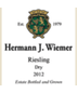 Hermann J. Wiemer, Dry Riesling Seneca Lake 750ml