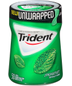 Trident Unwrapped 50 stick container