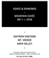 2018 Ashes & Diamonds Mountain Cuvee No1 Saffron Vineyard Mt. Veeder 750ml