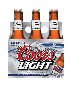 Coors Light six pack chilled bottles
