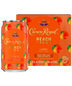 Crown Royal Peach Tea 4-Pack 12oz Cans | Liquorama Fine Wine & Spirits