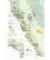 Wine Map of California - Wine Authorities - Shipping